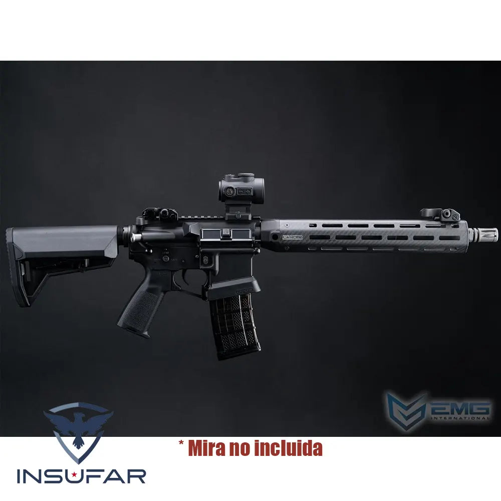 Réplica Airsoft EMG Lancer Systems L15 Defense AEG con Handguard de Fibra de Carbono 15"