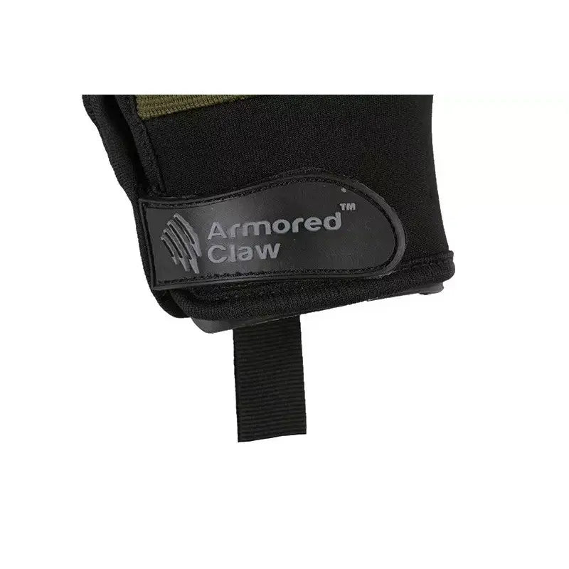 Guantes Tácticos Armored Claw Shield Olive Defender Talla L