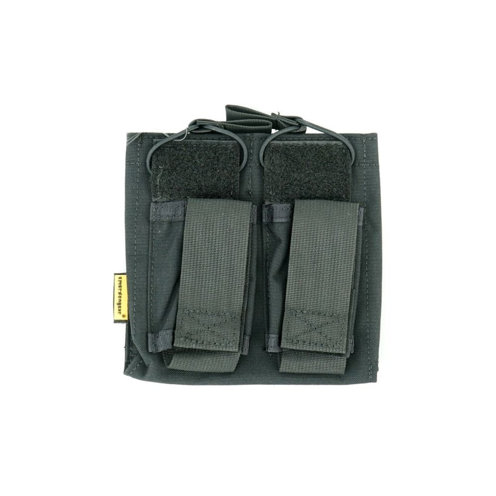 Porta cargadores Emerson 5.56&pistola abierto negro