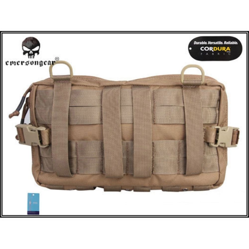 Pouch Táctico Multifuncional EmersonGear 32x18cm Negro