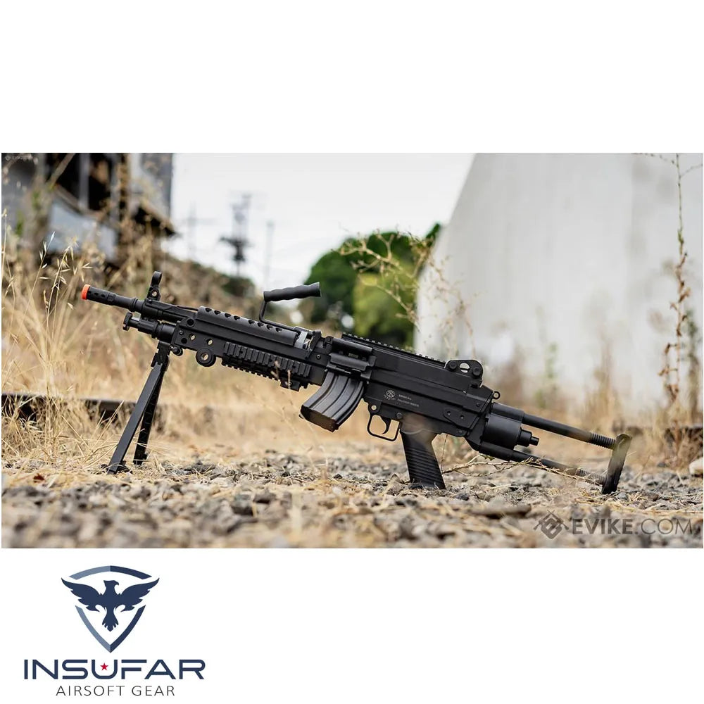 Replica M249 Cybergun Licenciada FN MINIMI "Featherweight"