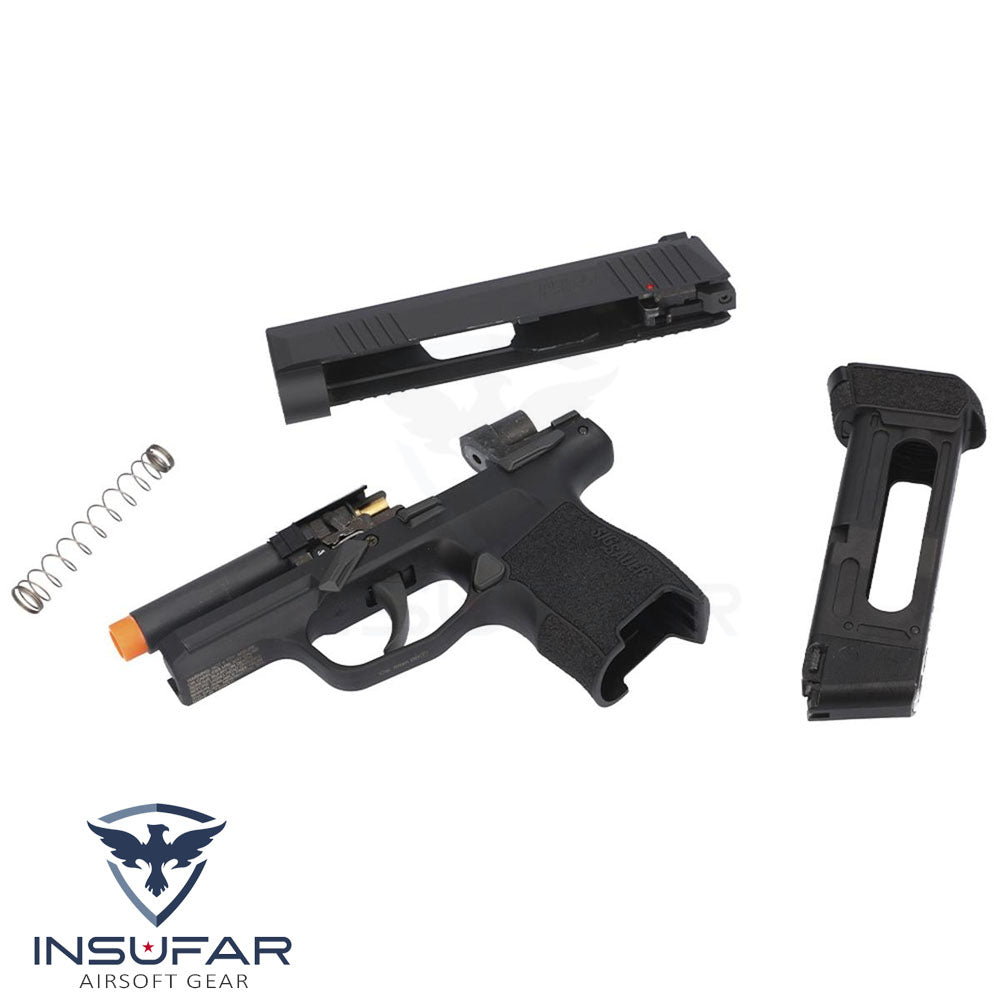 Replica pistola SIG Sauer ProForce P365 corredera metálica CO2 GBB