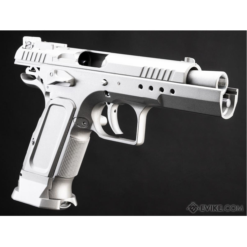 Replica pistola plateada Cybergun Licenciada Tanfoglio Edición limitada Co2