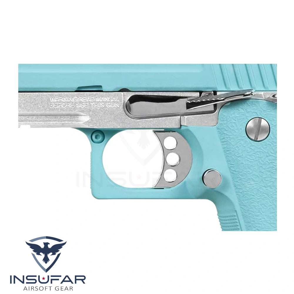 Replica pistola G&G GPM1911 CP Macaron Blue (EU)