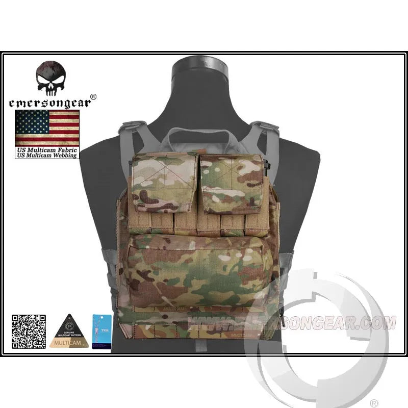 Back Pack Zip panel para chaleco AVS /JPC2.0/CPC Multicam