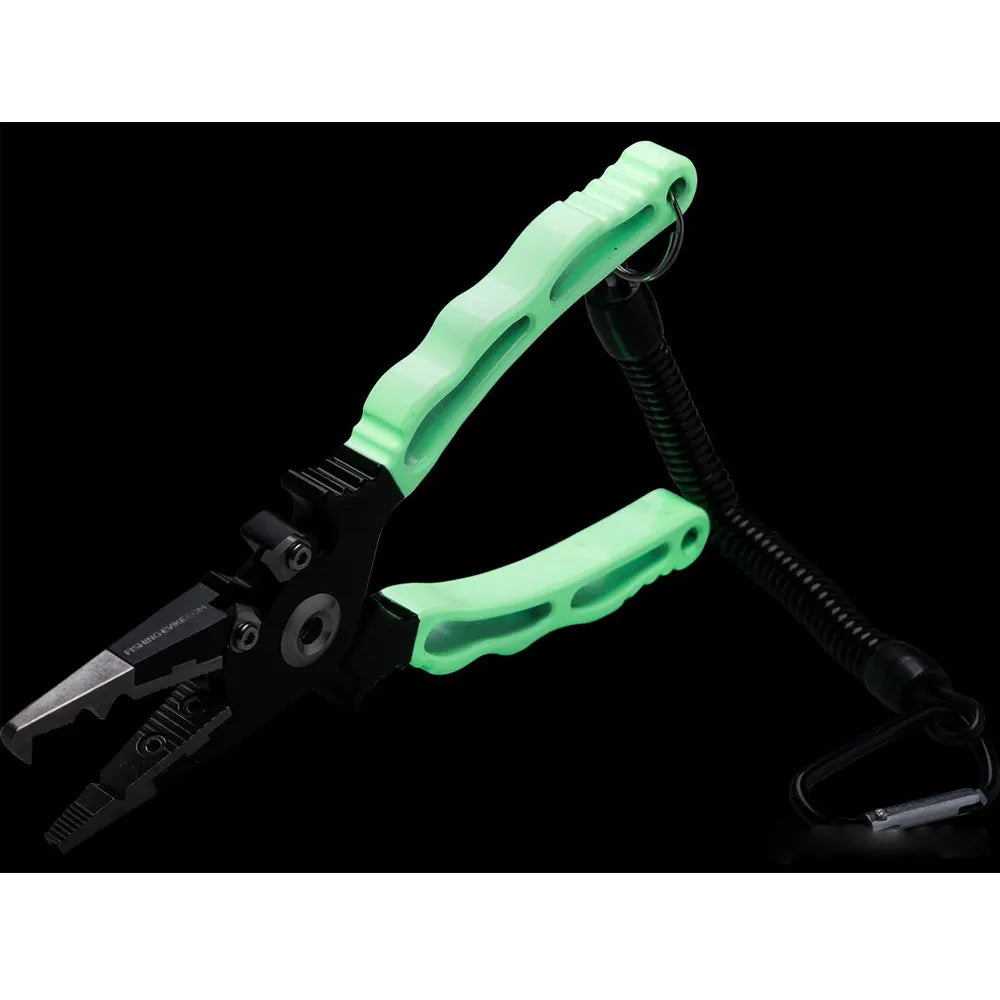 Pinza Fishing.Evike "Trazadora-nocturna" para Pesca (Mango Luminoso)