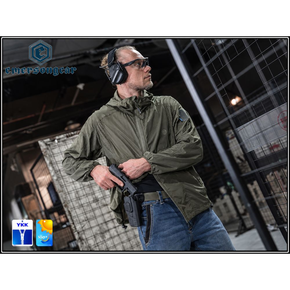 Chaqueta Ultraligera Blue Label EmersonGear UPF100+ Multicam (L)