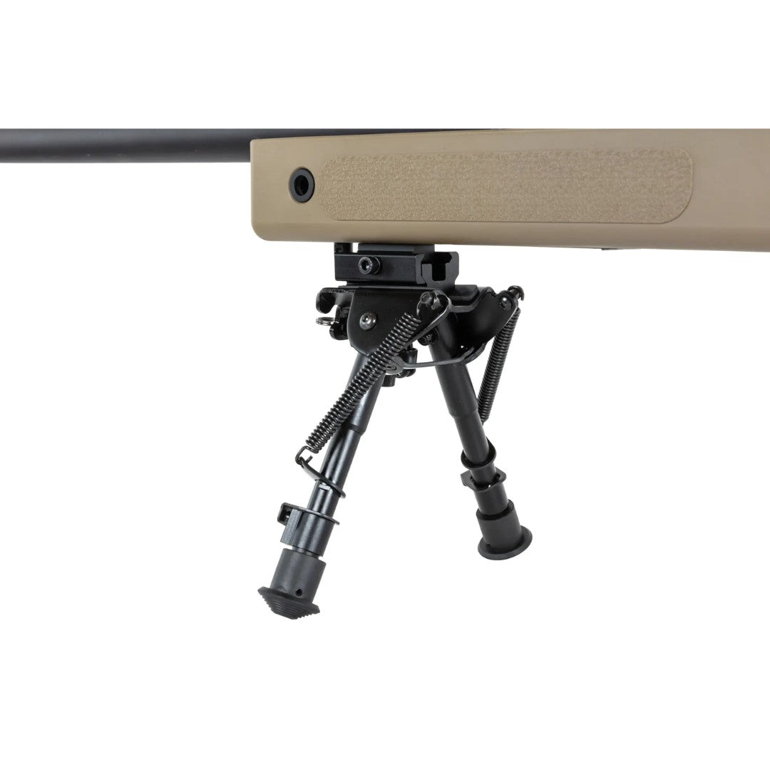 Replica sniper Specna Arms SA-S02 CORE™ High Velocity tan (versión: con mira y bipode)