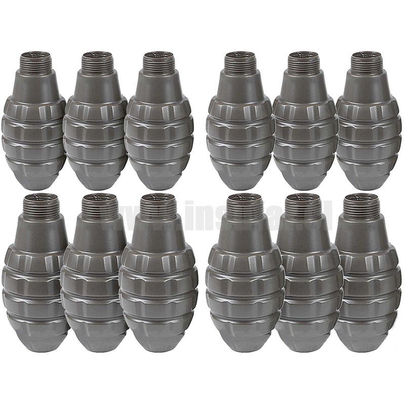 Set 12 carcasas granadas APS tipo piña