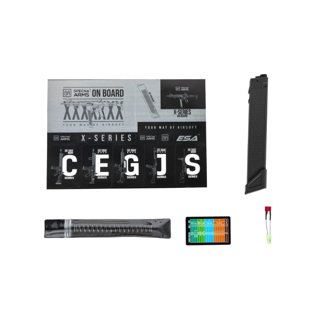 Replica Specna Arms SA-FX02 FLEX™ ETU Gen.2 negra