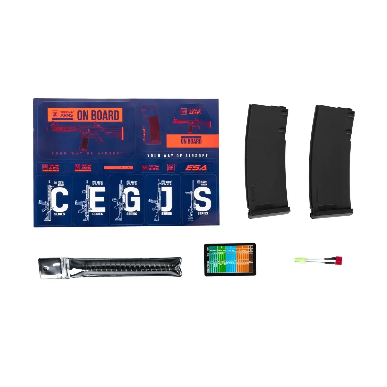 Replica Specna Arms SA-F04-RL FLEX™ BLDC™ HAL ETU™ Gen.2 Motor 27K Brushless – Negro