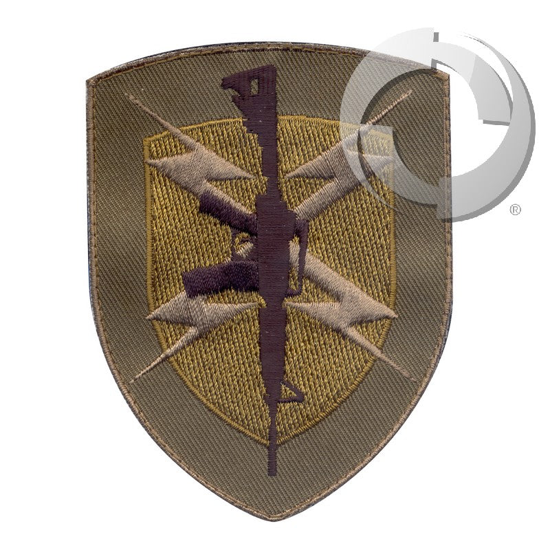 Parche Rothco bordado escudo fusil