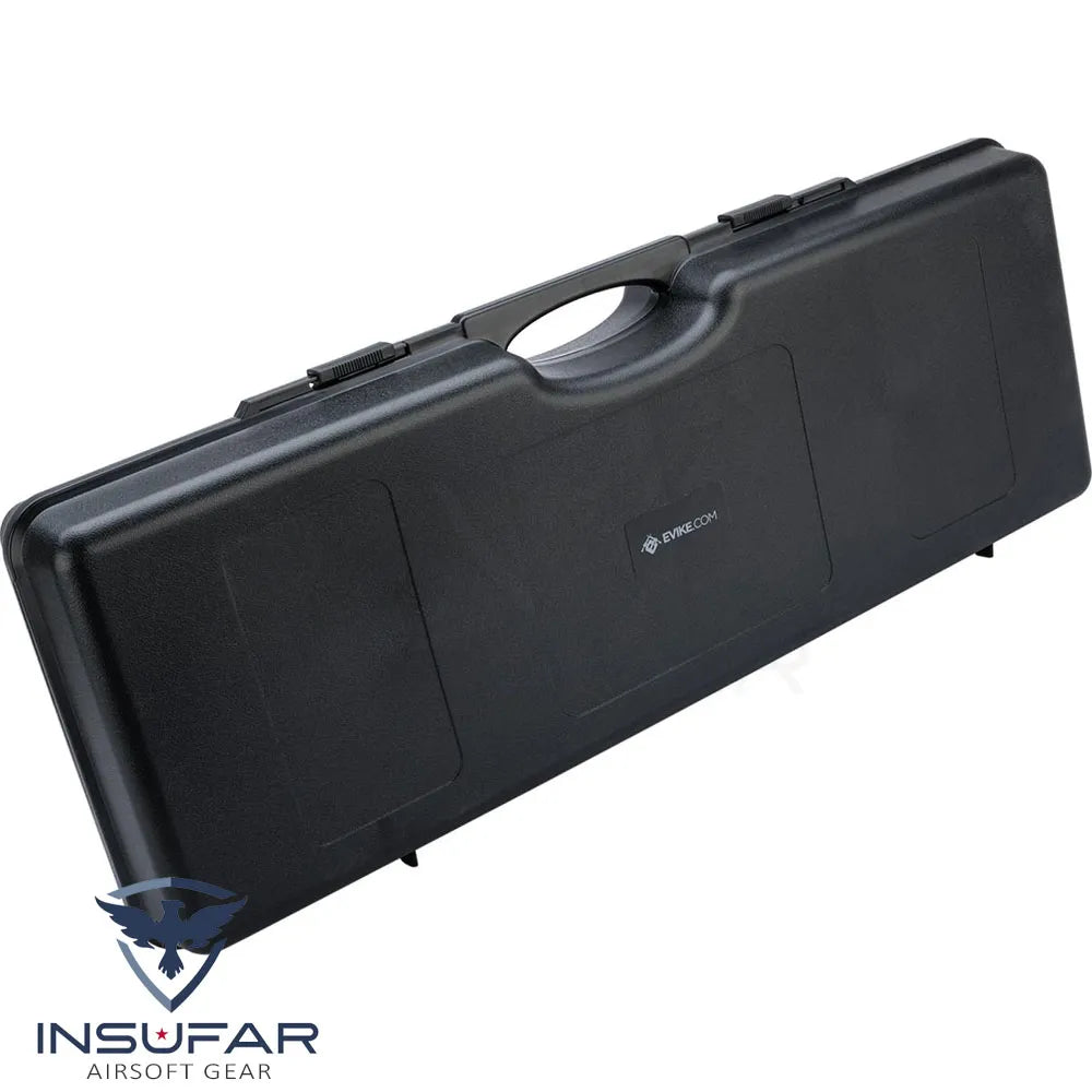 Maleta replica Airsoft con acolchado de espuma (Largo: 88 cms / negra)