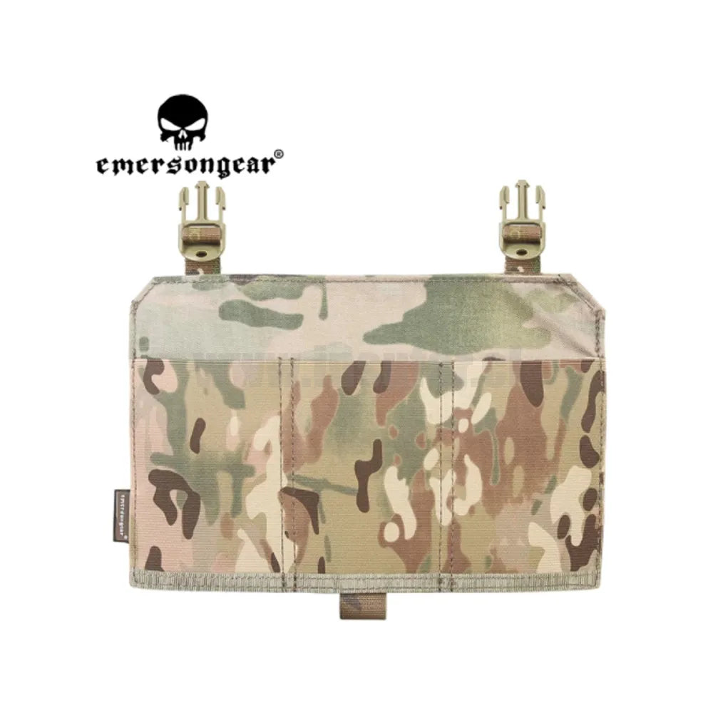 Panel porta cargador triple M4 Emerson para chaleco 419, 420 multicam