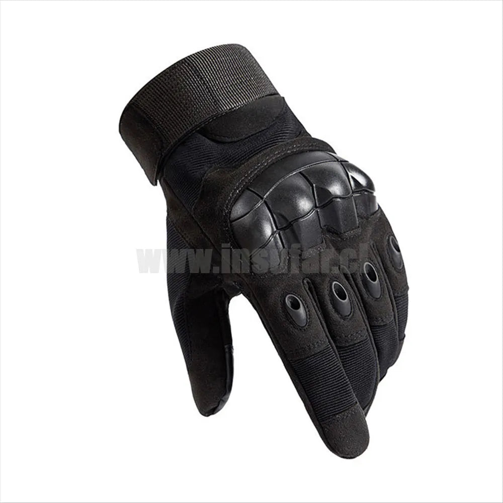 Guante tácticos NorthSentinel con nudillos negro Talla M