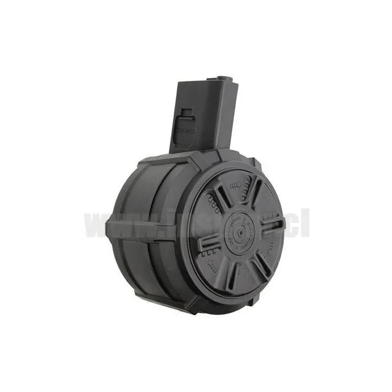 Drum mag 2300r para M4/M16 automático (Batería incluida)