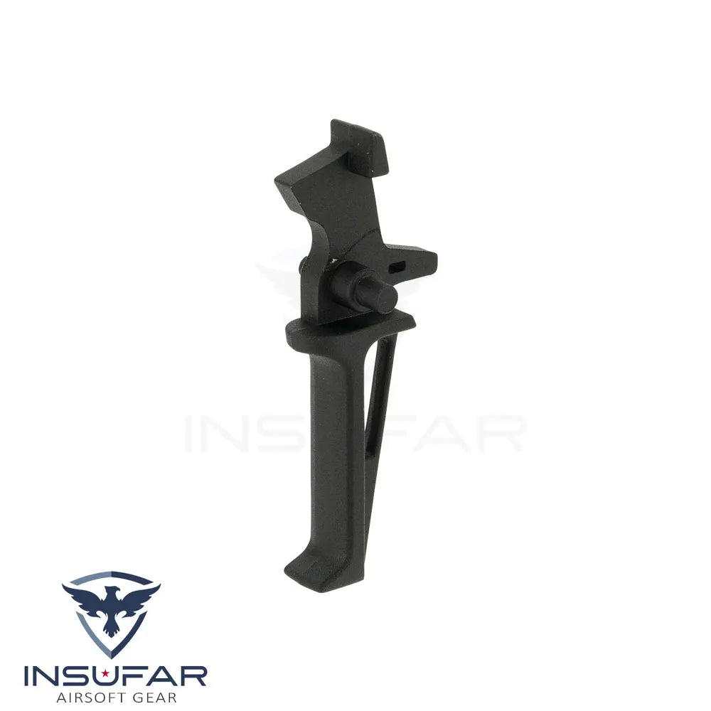 Gatillo Krytac licenciado CMC Flat Trigger Assembly (Color: Black)