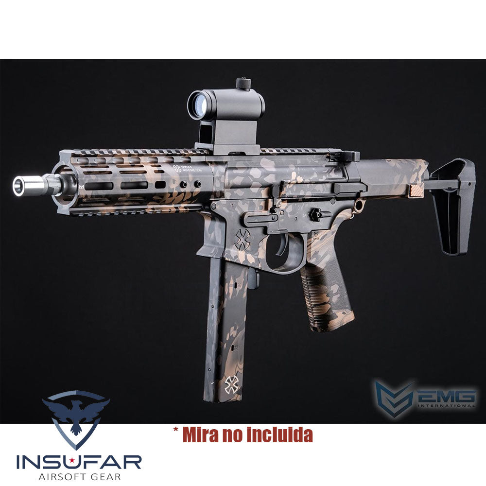 Replica EMG Noveske Space Invader Gen4 Color: Kryptek Obskura Nox con guardamanos 8.5"