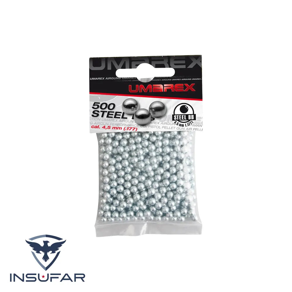 Balines de Acero Umarex 4,5 mm (.177) – 500 Unidades