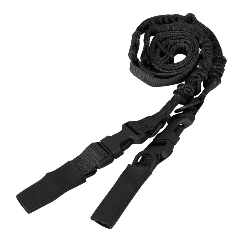 Correa Bungee Condor outdoor CBT 2 Puntas Negra