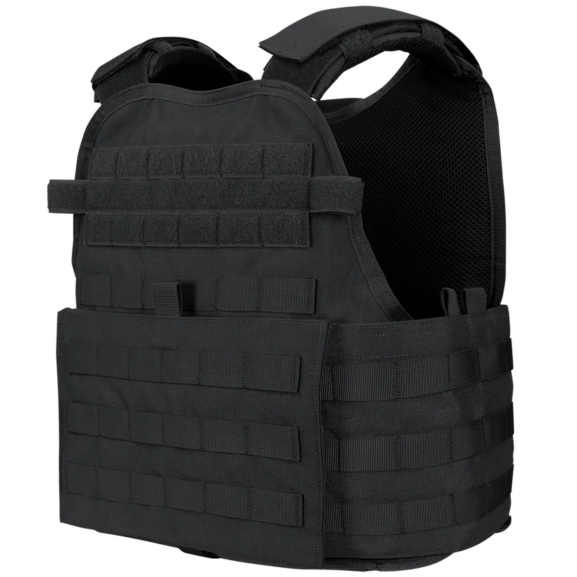 Chaleco Porta Placa Modular Condor Outdoor Negro (Gen.2)