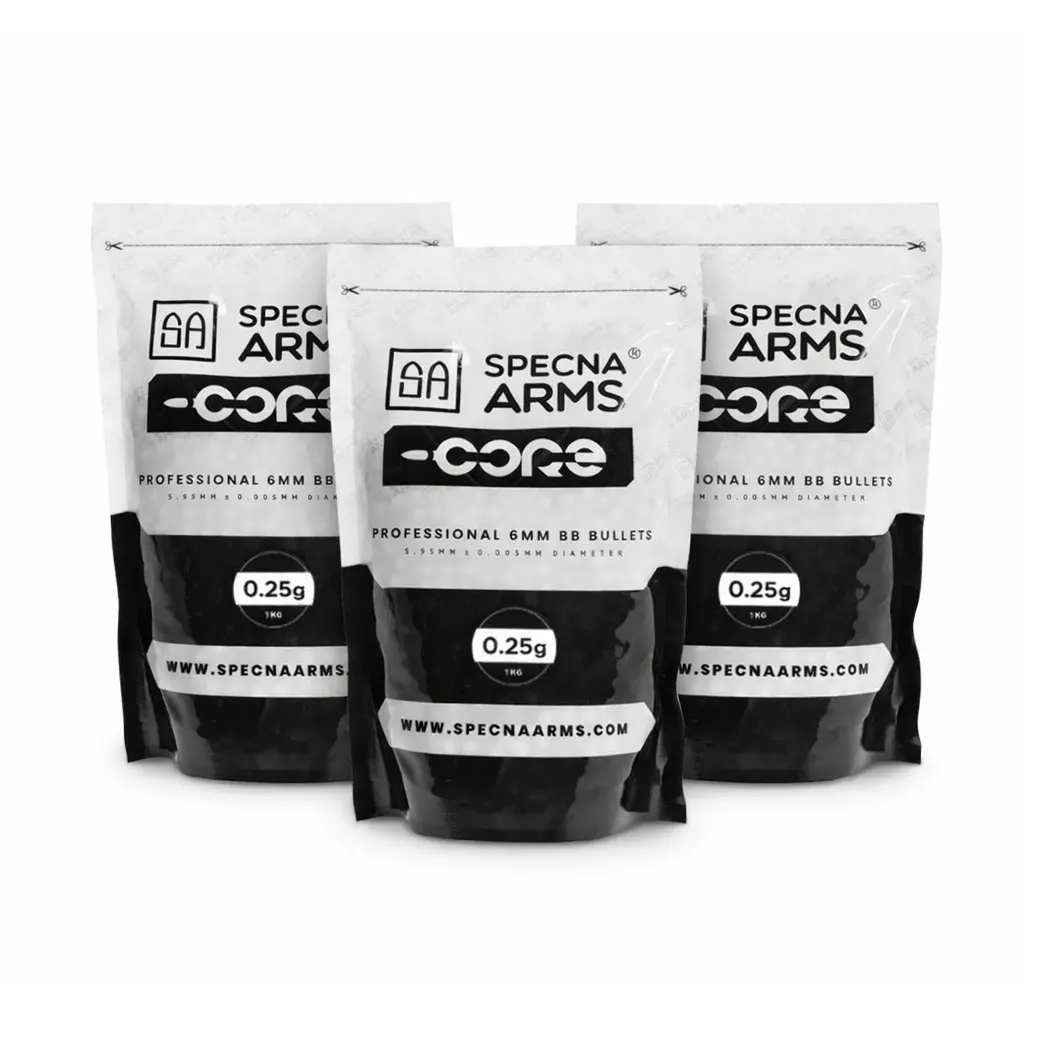Kit x3 Balines Airsoft Specna Arms 0.25Grs 1 Kilo