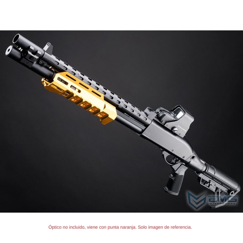 Escopeta Airsoft EMG x Strike Industries M870 Co2 - Gold