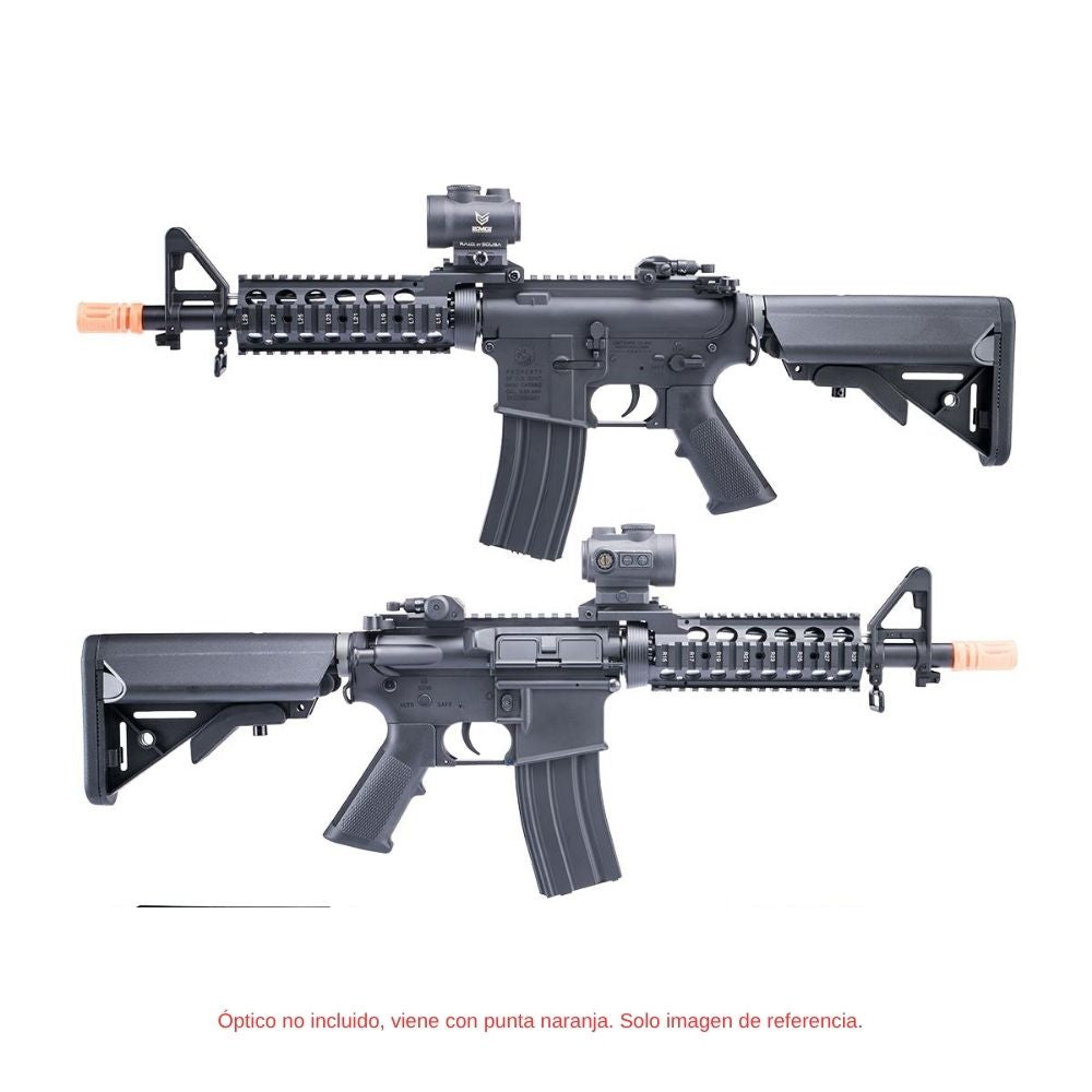 Replica Cybergun x Colt M4A1 CQB AEG con ETU eShooter Kestrel