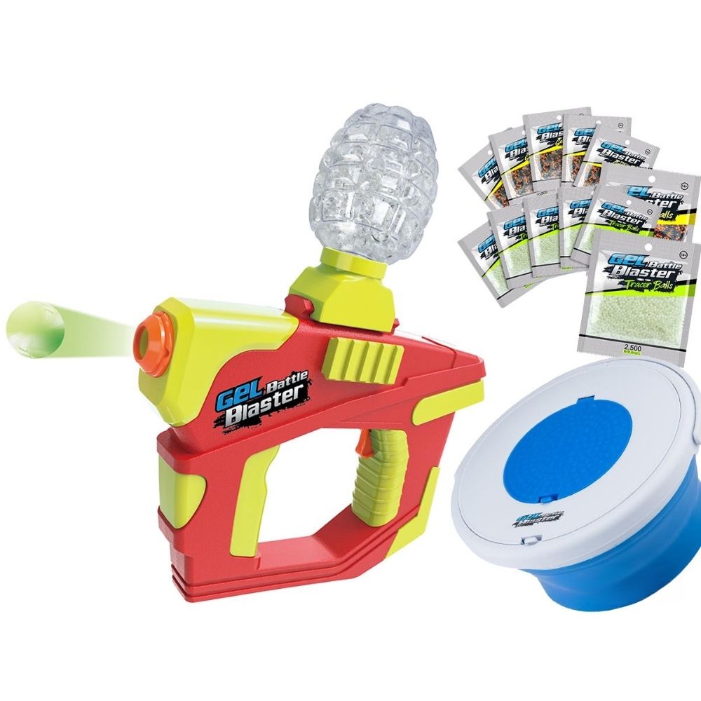 Gel Blaster Vortex Ironman Full Auto Tracer Unstoppable Pack – Gel Battle Blaster