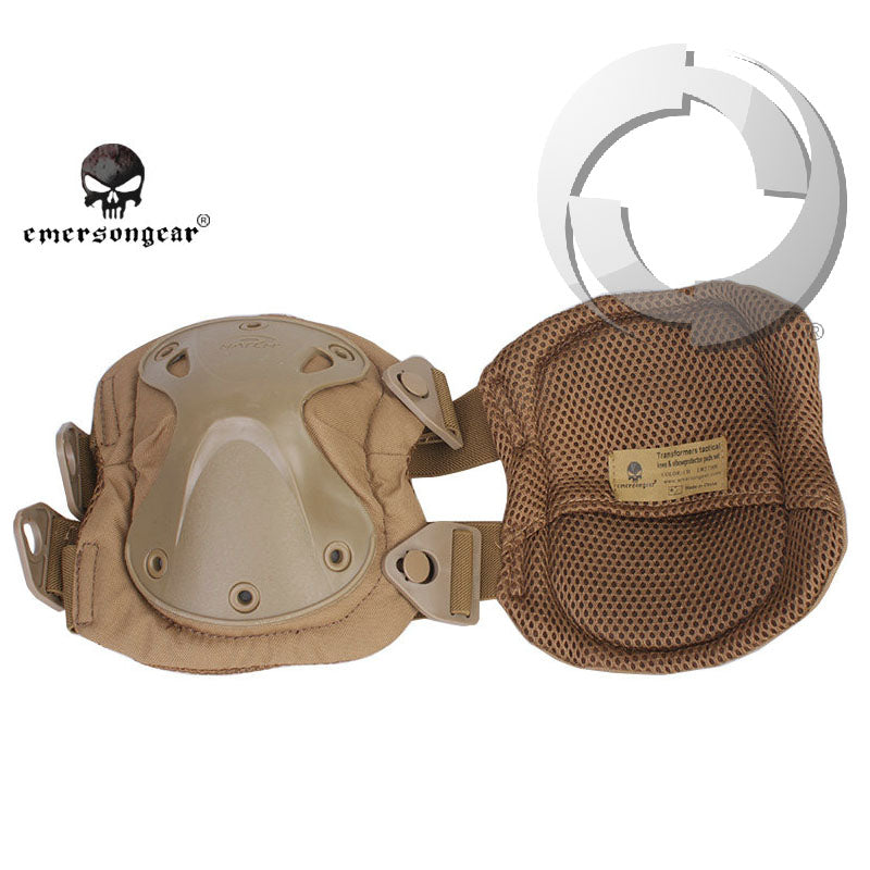 Juegos Rodilleras y Coderas Emerson coyote