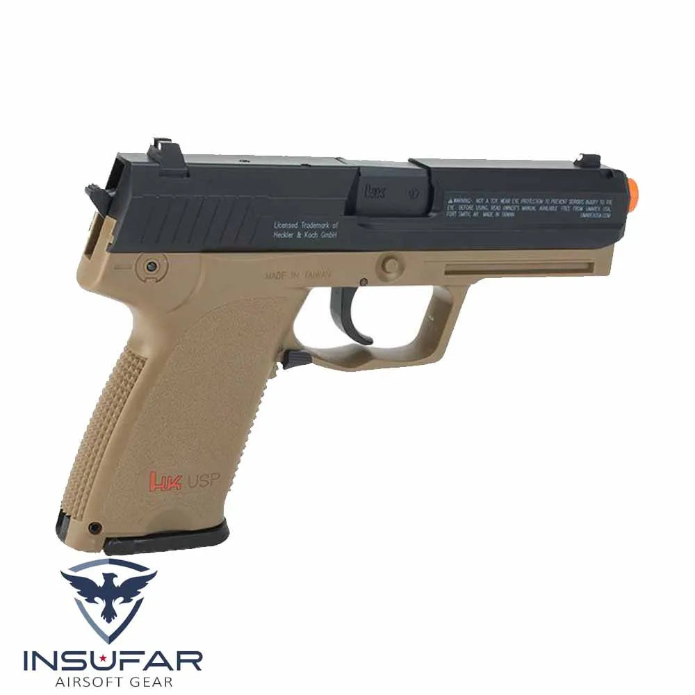 Replica pistola H&K licencia USP CO2 (sin blowback)