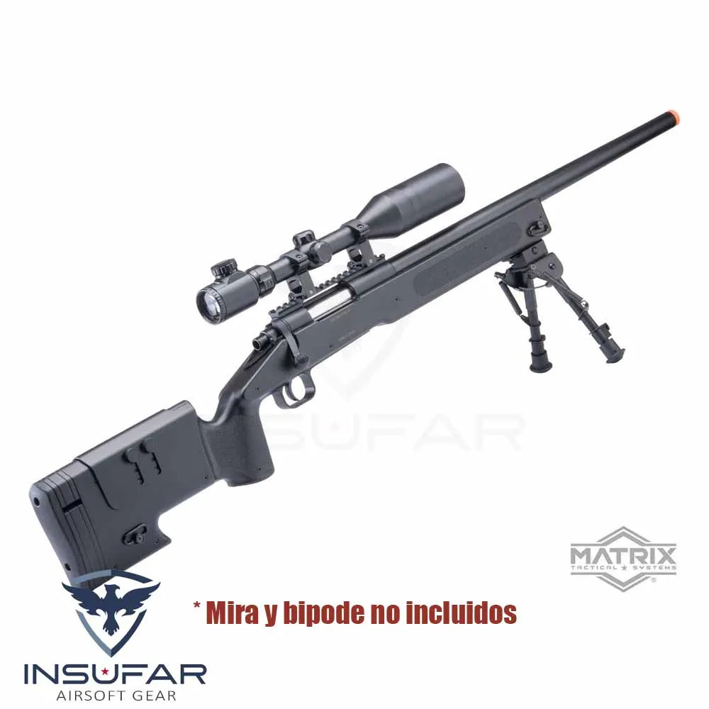 Replica Sniper Matrix / Double Eagle USMC M40A3 Sportline negra