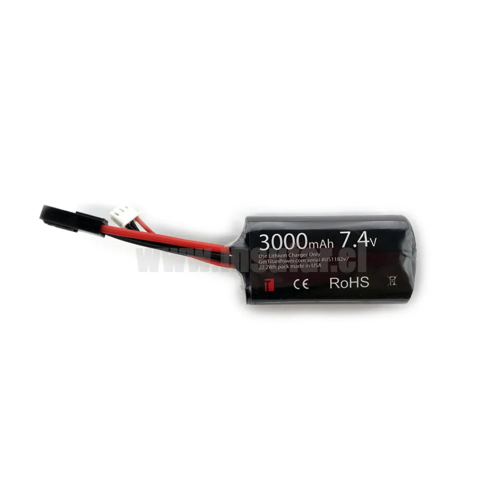 Batería Titan 7.4v 3000mah brick tamiya