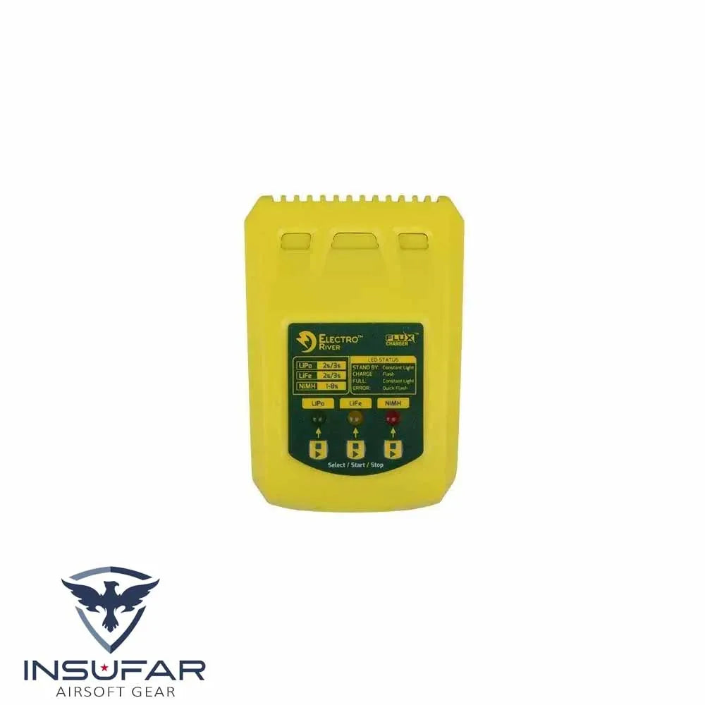 Cargador de baterías Flux universal Electro river