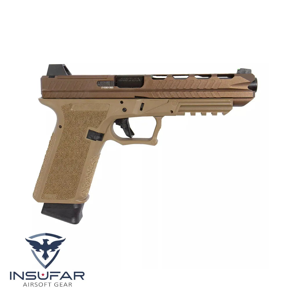 Replica pistola Poseidon Orion No.3 tan GBB