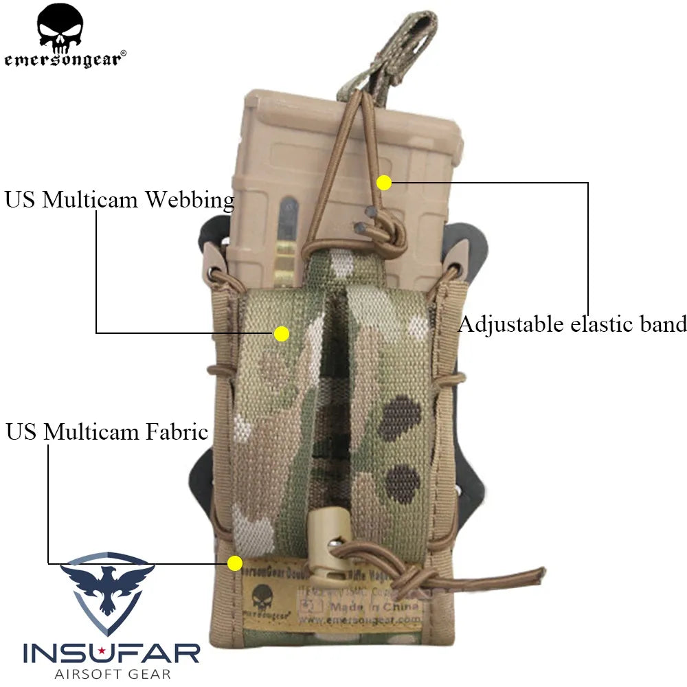 Porta cargador Emerson Molle doble multicam