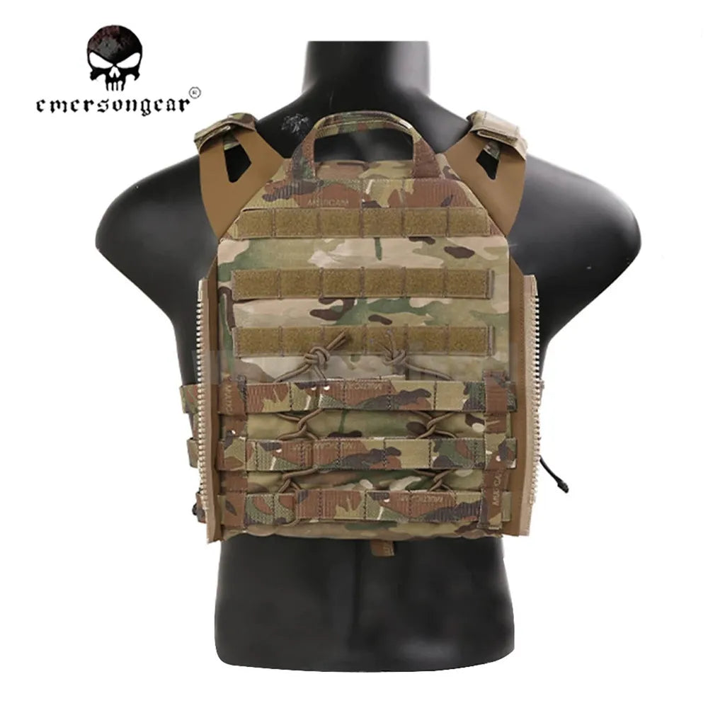 Chaleco EmersonGear JPC 2.0 BlueLabel suelta rápida coyote