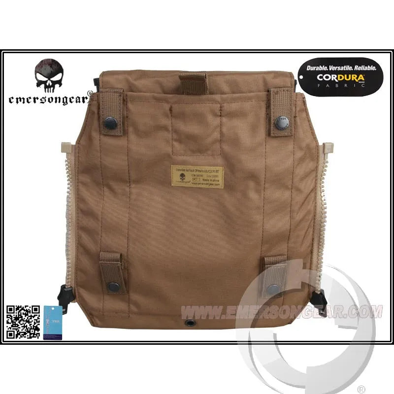 Back Pack Zip panel para chaleco AVS /JPC2.0/CPC negro