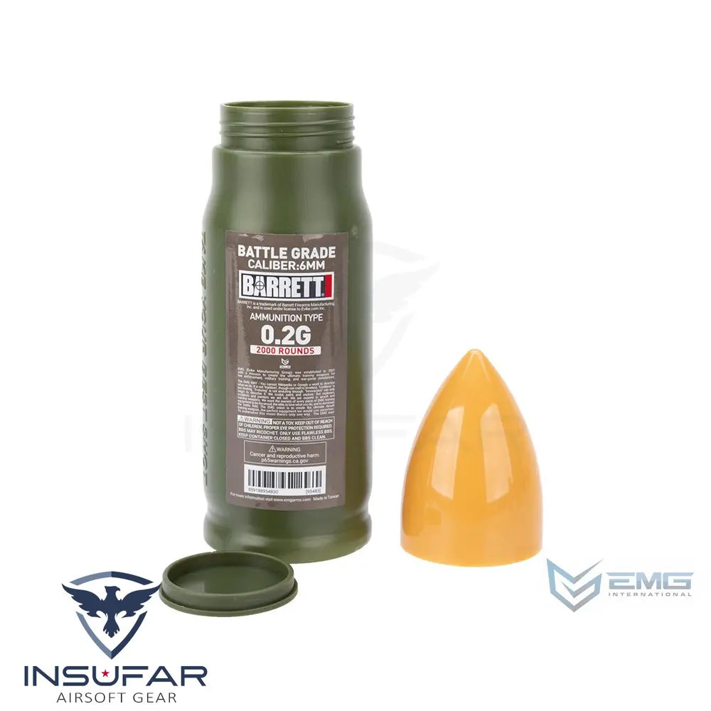 Balines EMG licencia Barrett 0.28grs 5000rds