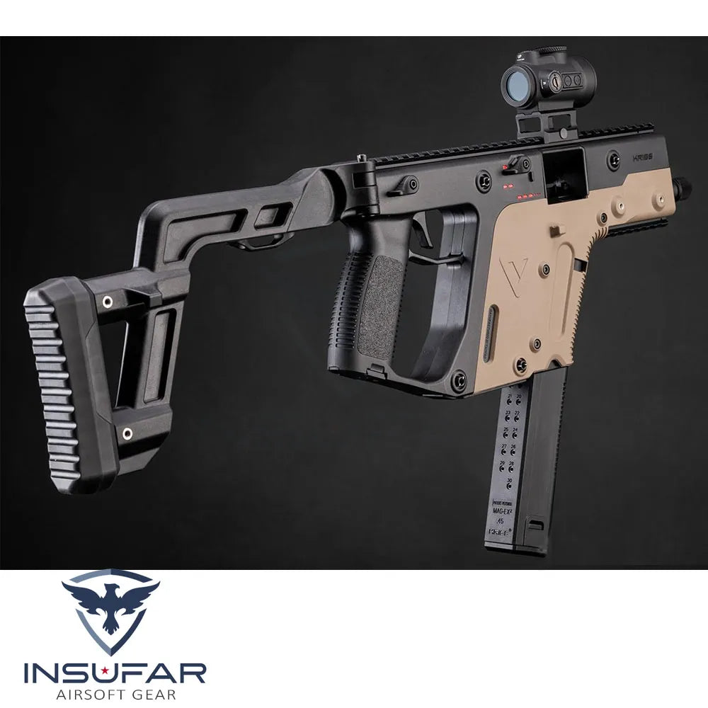 Replica Krytac KRISS Vector doble tono Gas Blowback GBB SMG