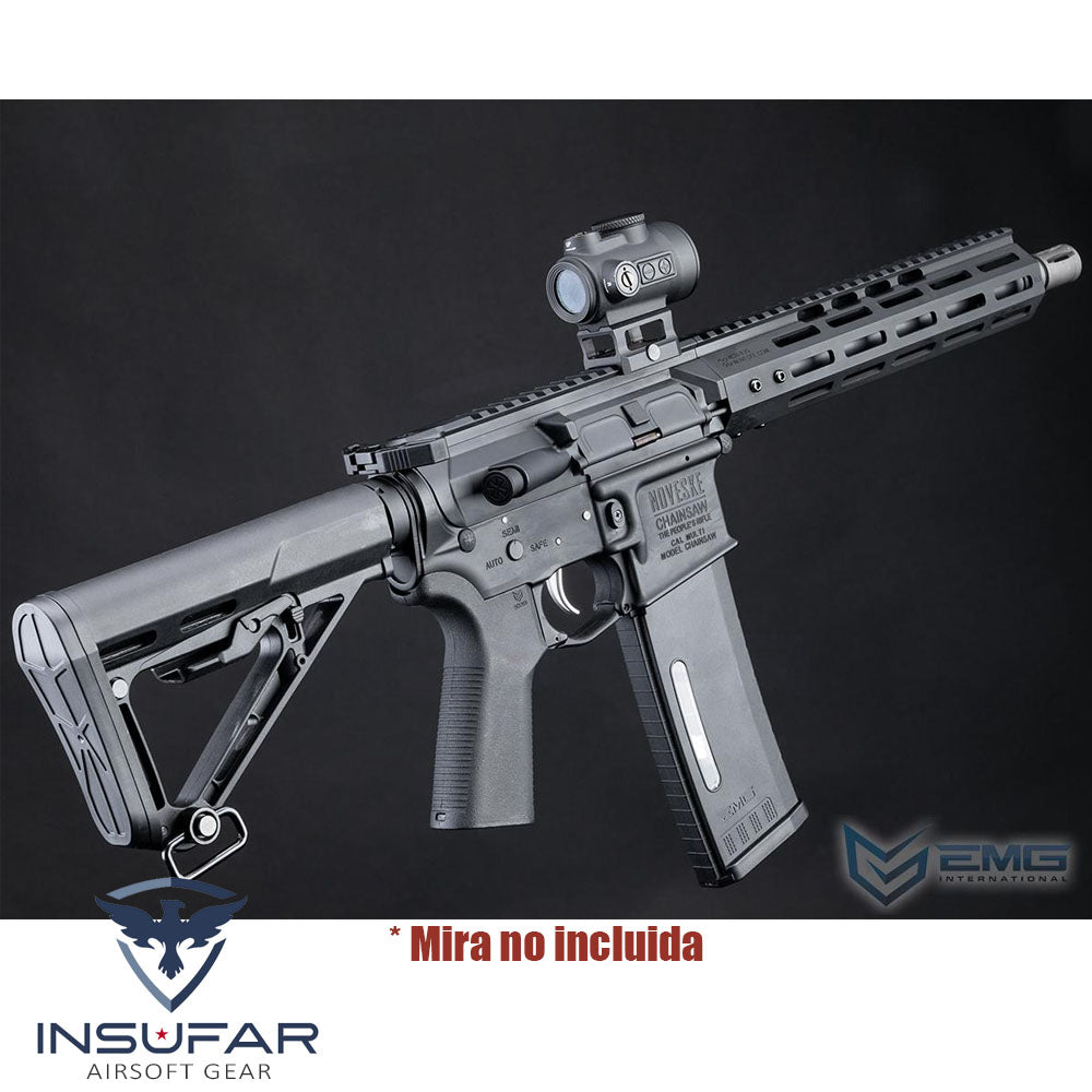 Replica EMG Licenciada Noveske Chainsaw M4 AEG c/Gearbox EDGE II & RIS 9.75" NSR Gen.4