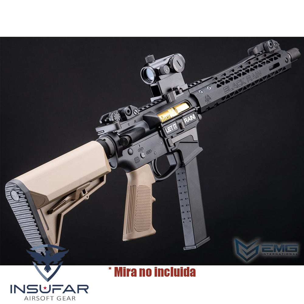 Replica EMG Black Rain Ordnance BRO 9mm GBB negra&tan