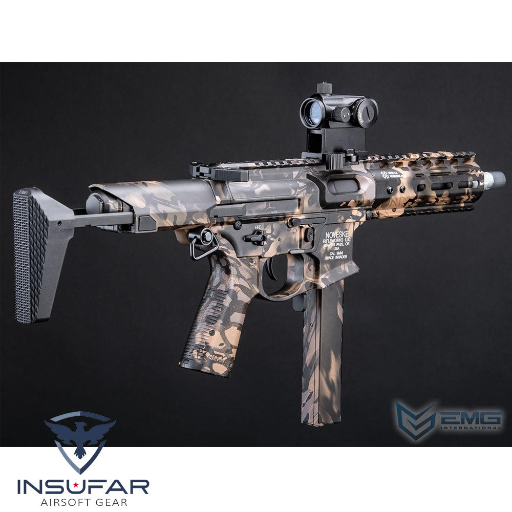 Replica EMG Noveske Space Invader Gen4 Color: Kryptek Obskura Nox con guardamanos 8.5"