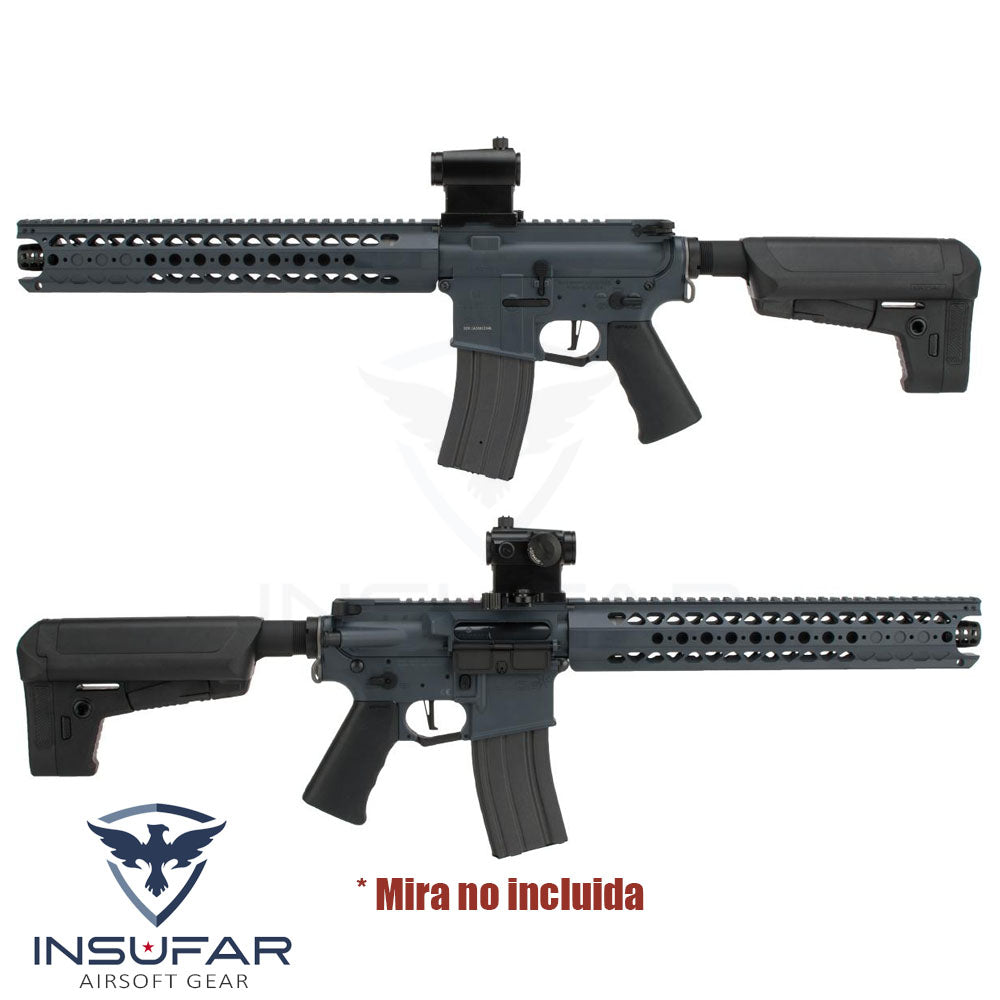 Replica Krytac Licenciada War Sport LVOA-S M4 Carbine AEG Gris