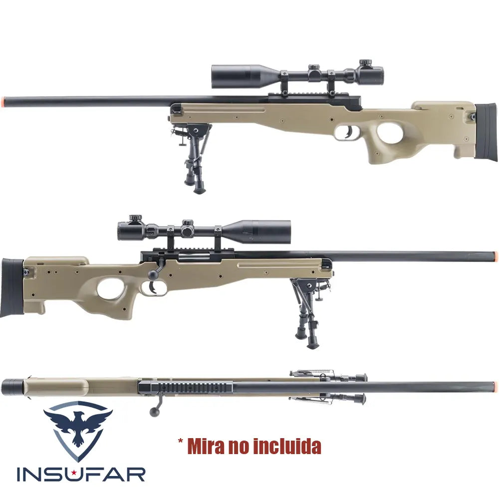 Replica sniper airsoft Cybergun Mauser Licenciada Type96 Action manual