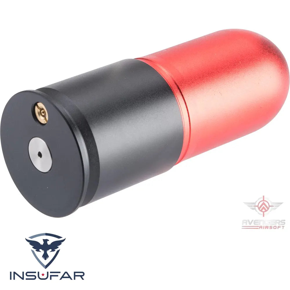 Granada Gas Airsoft Avengers 40mm (55 rondas multi-propósito)