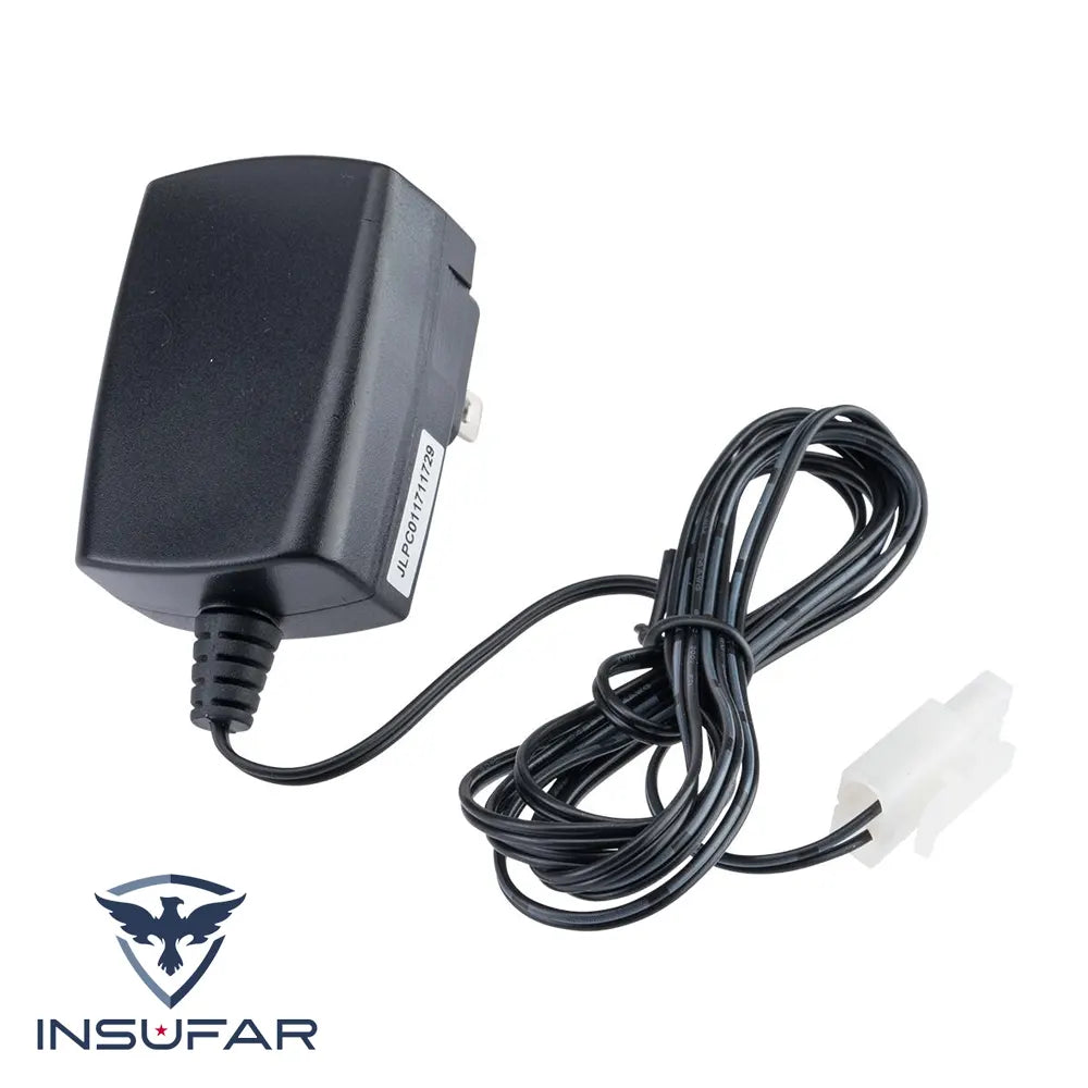 Cargador Estándar de Pared 12V DC para Baterías NiMH / NiCd (Conector Tamiya Grande)