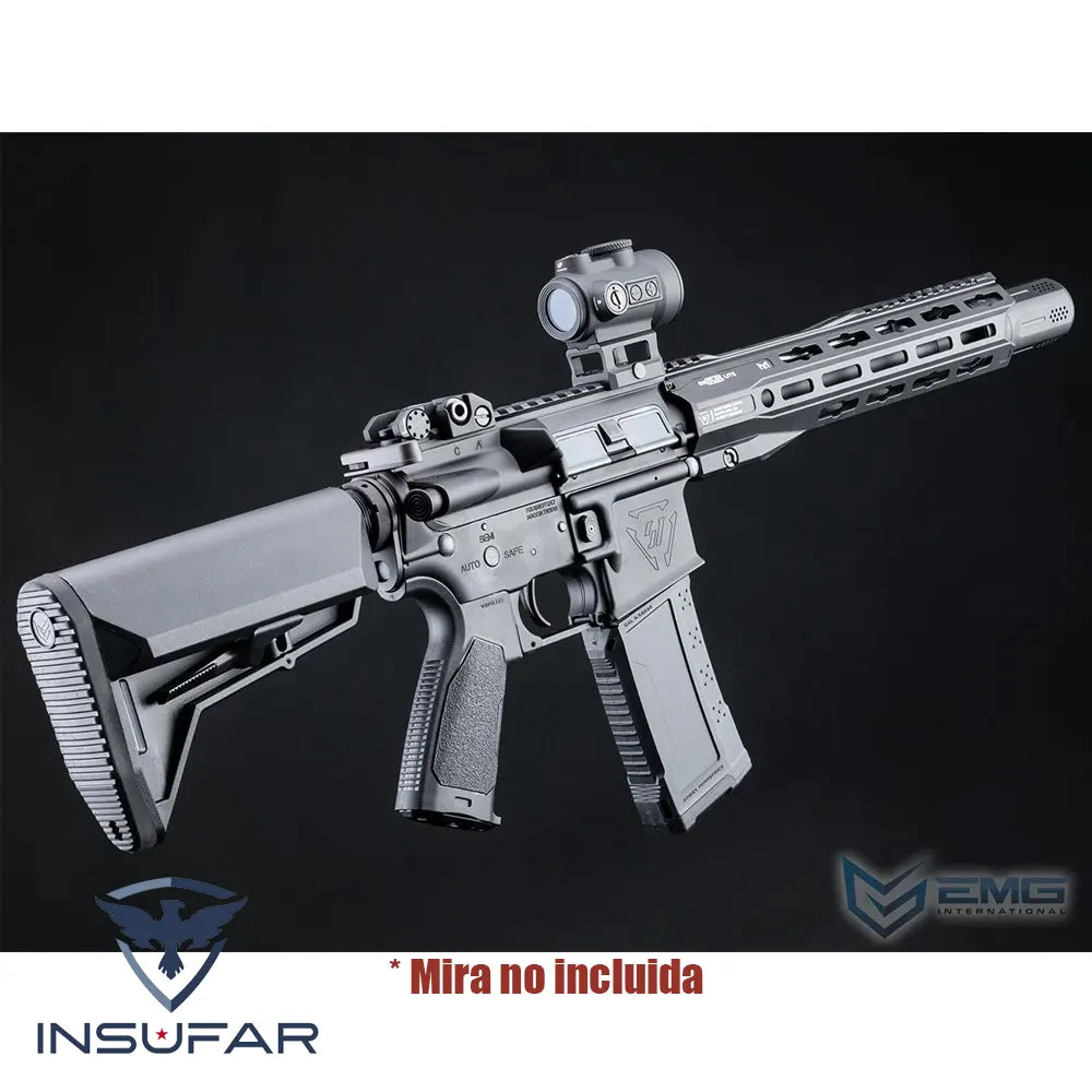 Replica Airsoft EMG Custom Strike Industries "Sentinel" AR15 AEG con guardamanos GRIDLOCK 11"
