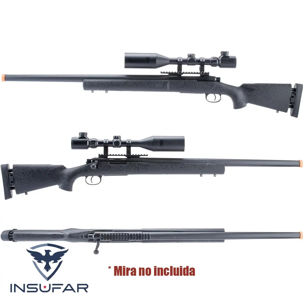 Sniper Scout Airsoft S&T M24 USMC acción manual