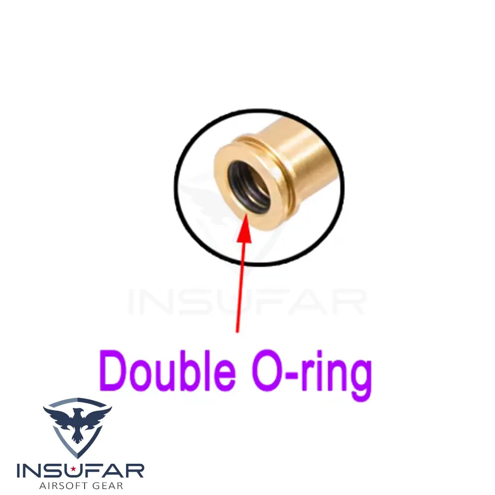 Nozzle aluminio CNC doble orrin M4